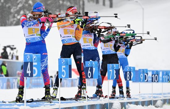 Slovenia Biathlon Worlds Mixed Relay
