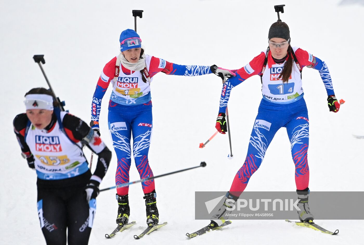 Slovenia Biathlon Worlds Mixed Relay