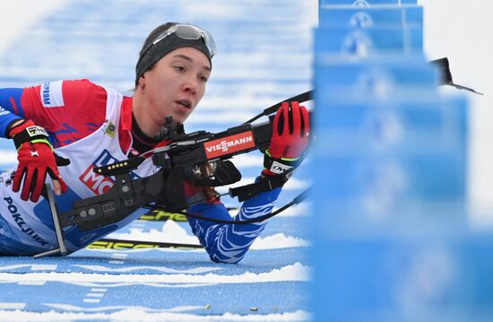 Slovenia Biathlon Worlds Mixed Relay