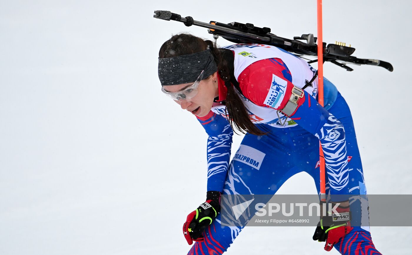 Slovenia Biathlon Worlds Mixed Relay