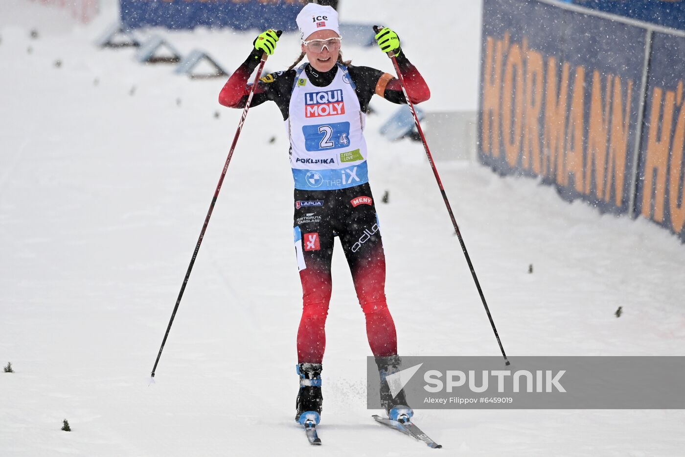 Slovenia Biathlon Worlds Mixed Relay