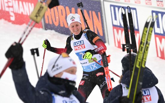 Slovenia Biathlon Worlds Mixed Relay