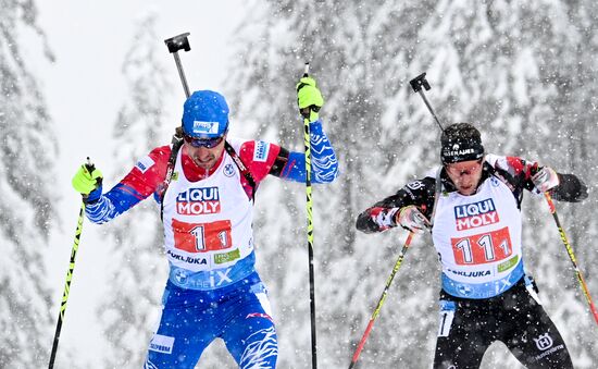 Slovenia Biathlon Worlds Mixed Relay