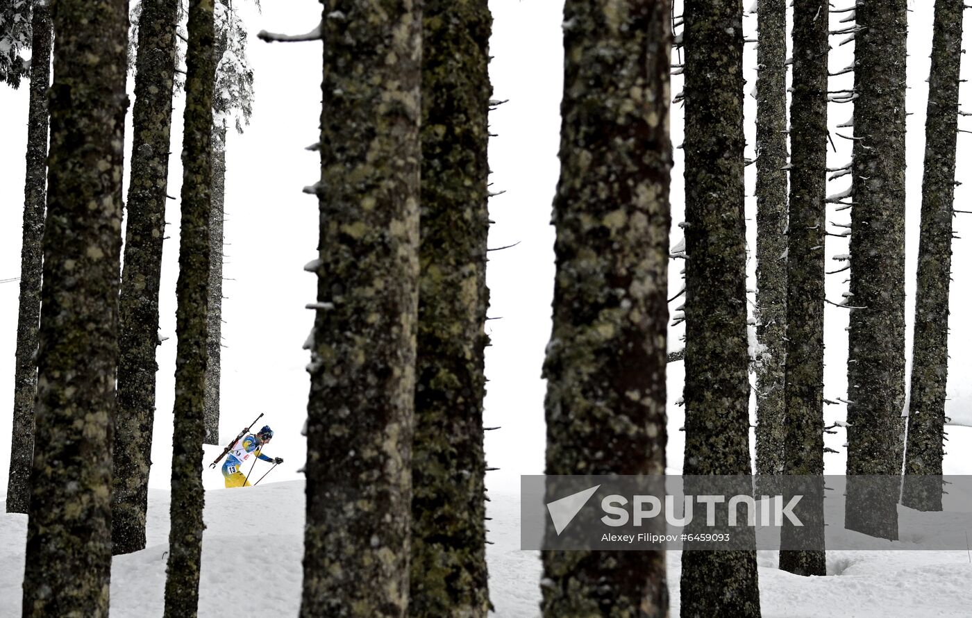 Slovenia Biathlon Worlds Mixed Relay