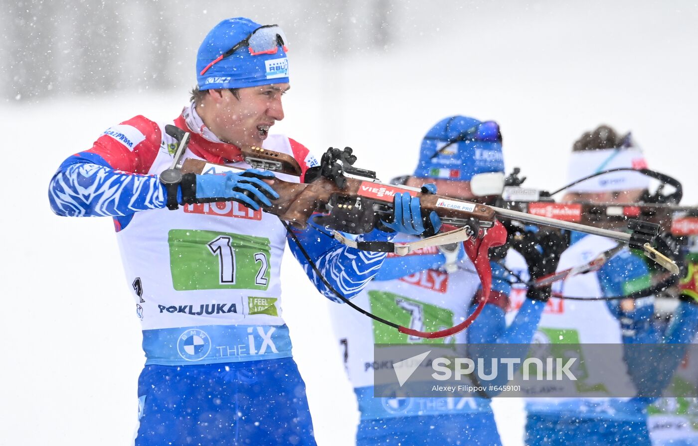 Slovenia Biathlon Worlds Mixed Relay