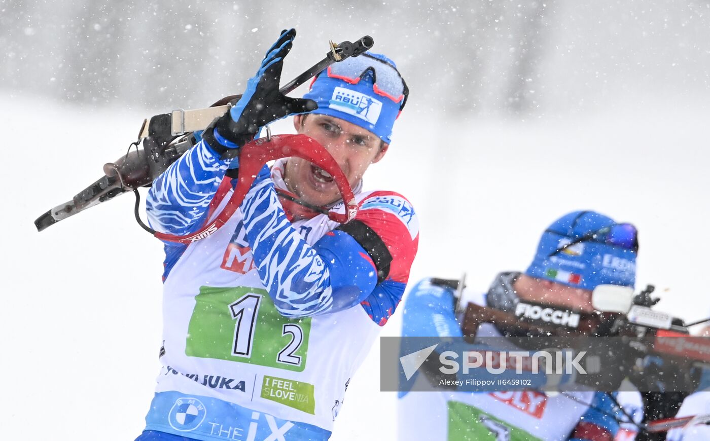 Slovenia Biathlon Worlds Mixed Relay