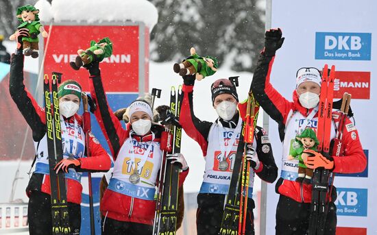Slovenia Biathlon Worlds Mixed Relay