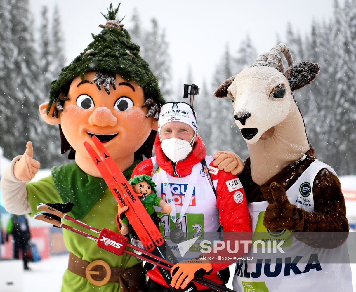 Slovenia Biathlon Worlds Mixed Relay