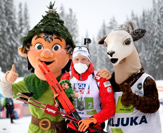 Slovenia Biathlon Worlds Mixed Relay