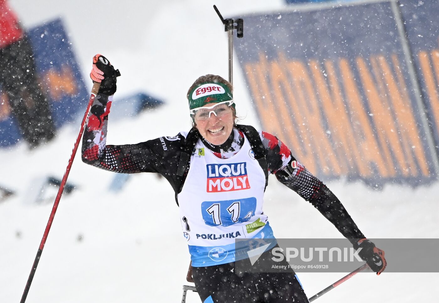 Slovenia Biathlon Worlds Mixed Relay