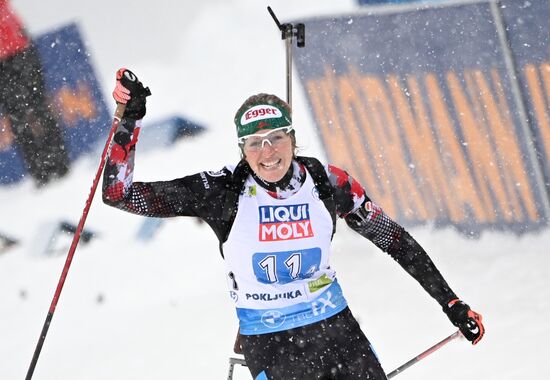 Slovenia Biathlon Worlds Mixed Relay