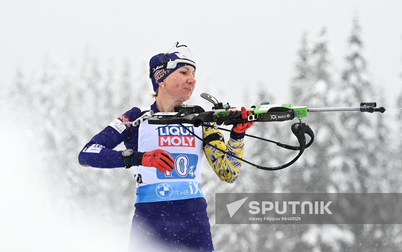 Slovenia Biathlon Worlds Mixed Relay