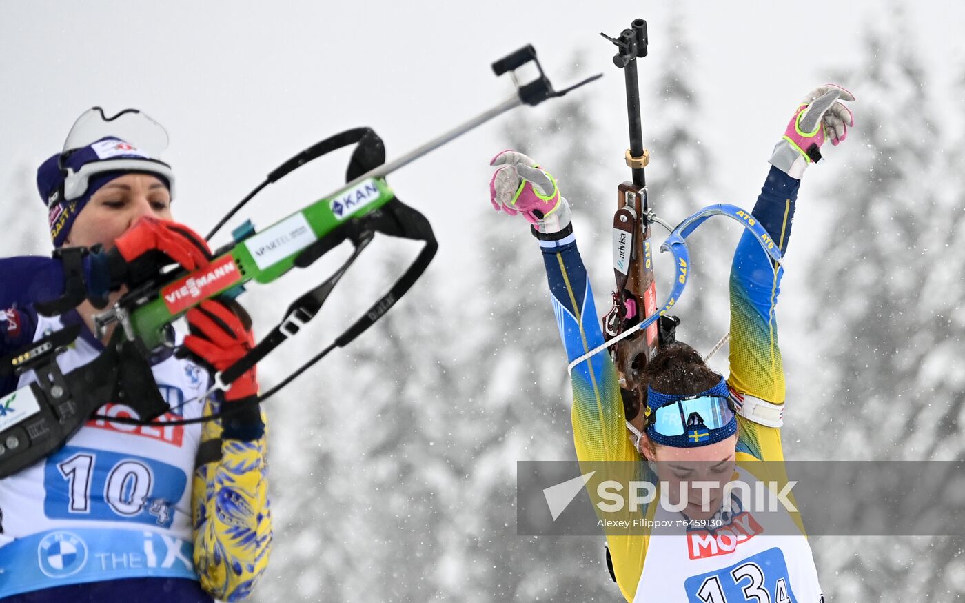 Slovenia Biathlon Worlds Mixed Relay