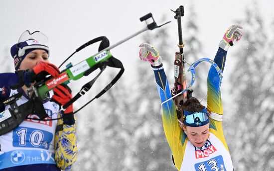 Slovenia Biathlon Worlds Mixed Relay