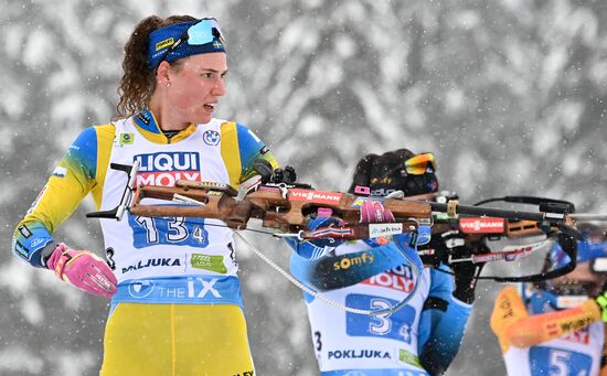 Slovenia Biathlon Worlds Mixed Relay