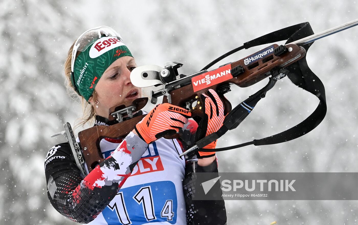 Slovenia Biathlon Worlds Mixed Relay