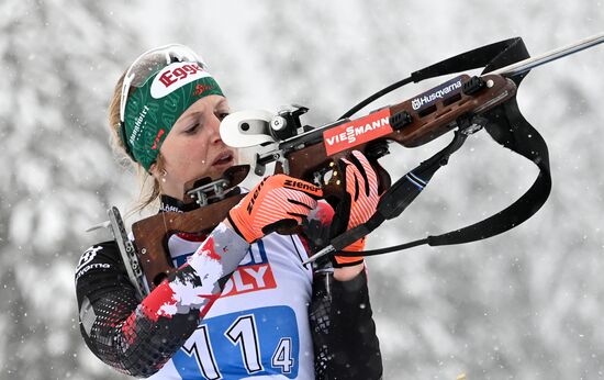 Slovenia Biathlon Worlds Mixed Relay