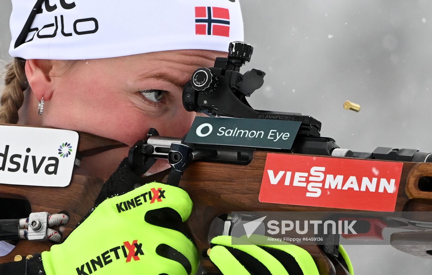 Slovenia Biathlon Worlds Mixed Relay