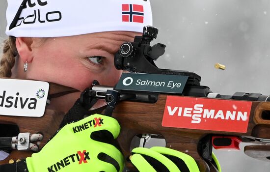 Slovenia Biathlon Worlds Mixed Relay