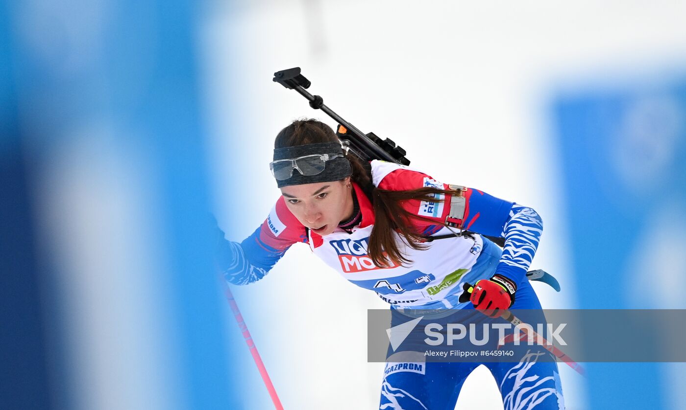 Slovenia Biathlon Worlds Mixed Relay