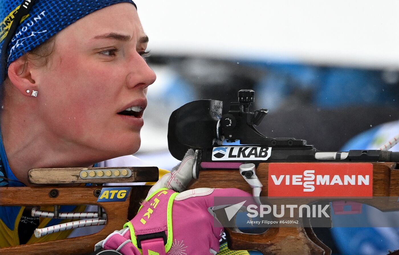 Slovenia Biathlon Worlds Mixed Relay