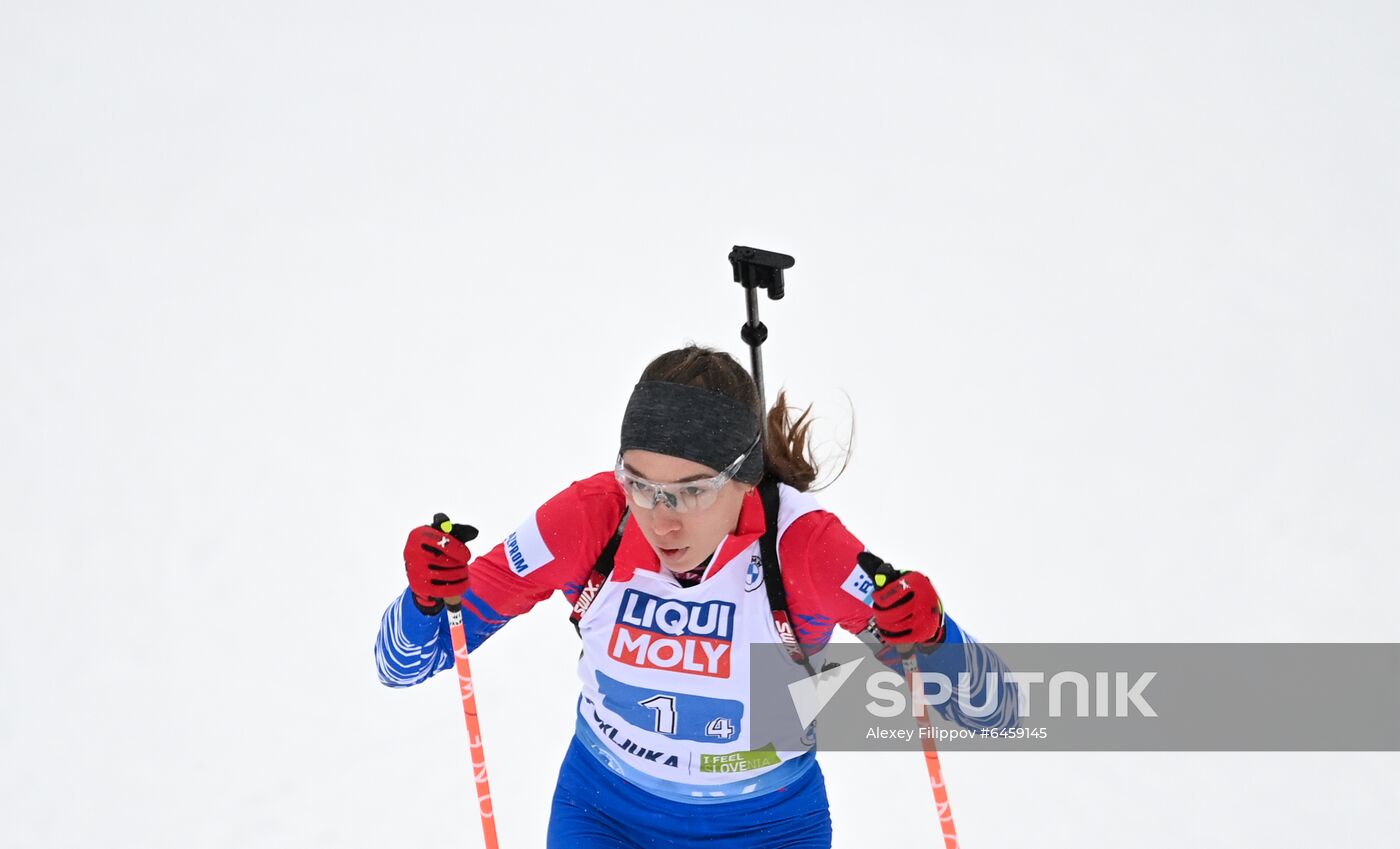 Slovenia Biathlon Worlds Mixed Relay