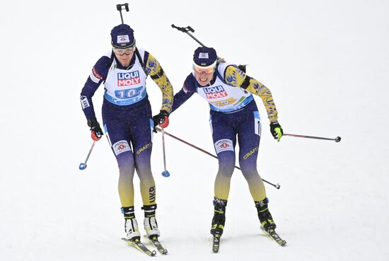 Slovenia Biathlon Worlds Mixed Relay