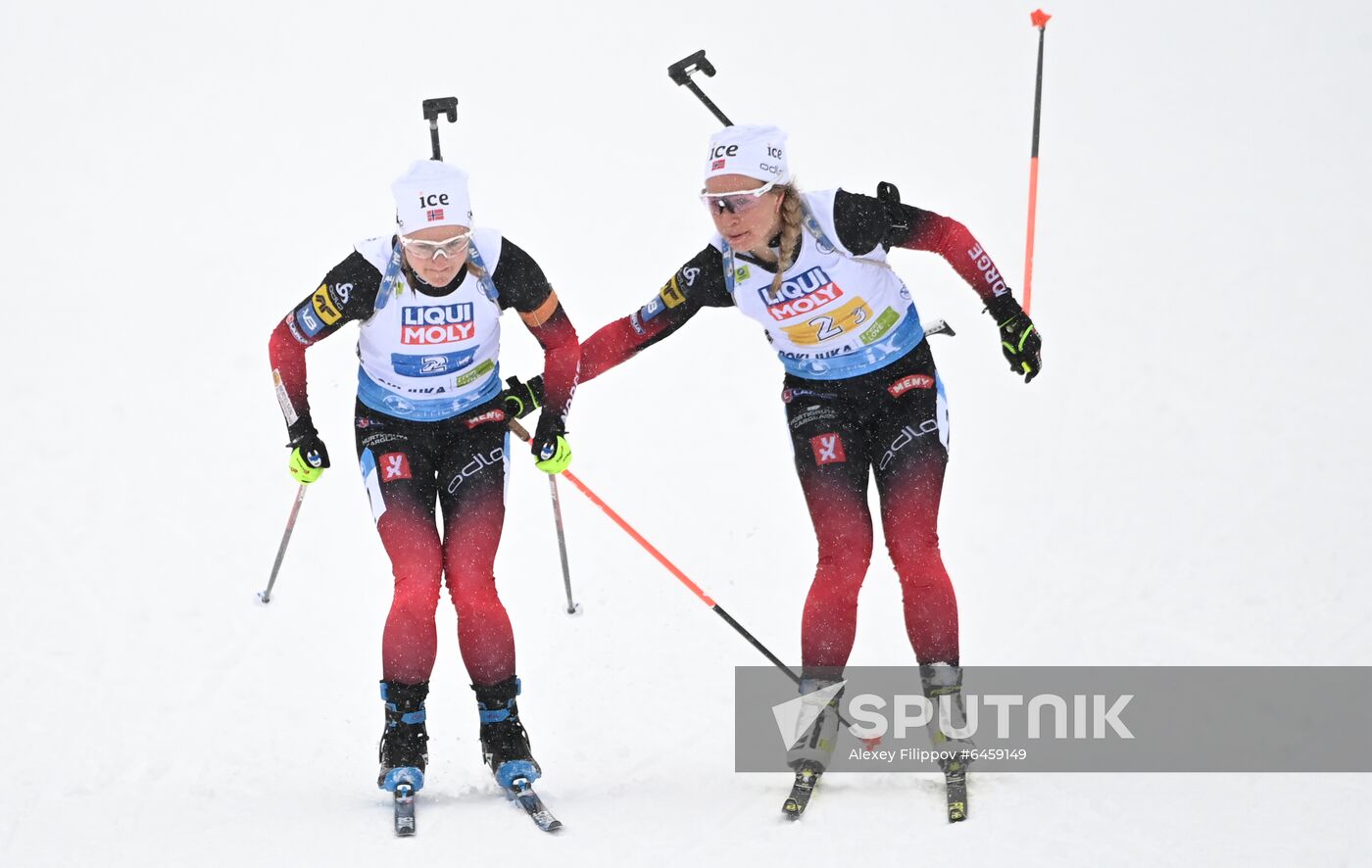 Slovenia Biathlon Worlds Mixed Relay