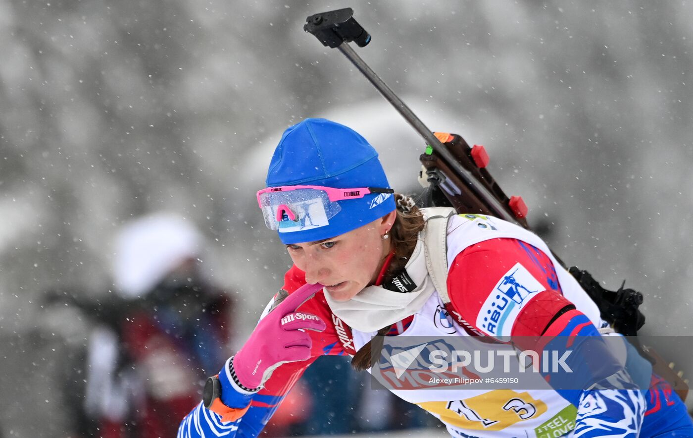 Slovenia Biathlon Worlds Mixed Relay