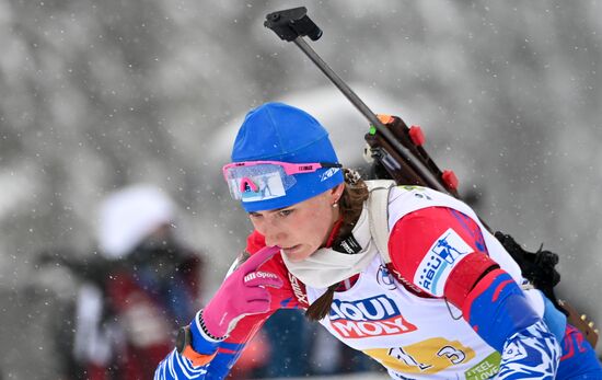 Slovenia Biathlon Worlds Mixed Relay