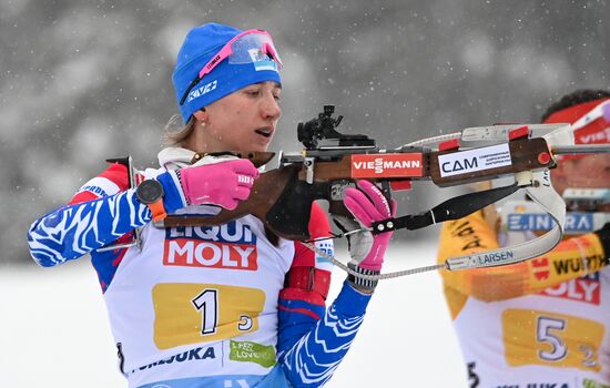 Slovenia Biathlon Worlds Mixed Relay