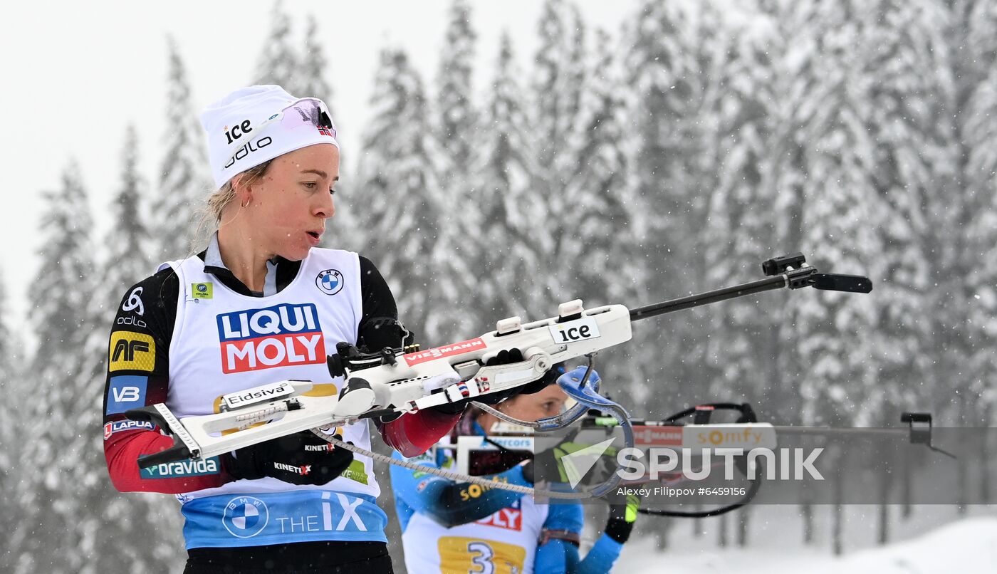 Slovenia Biathlon Worlds Mixed Relay