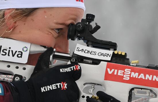 Slovenia Biathlon Worlds Mixed Relay