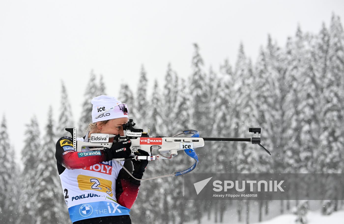 Slovenia Biathlon Worlds Mixed Relay
