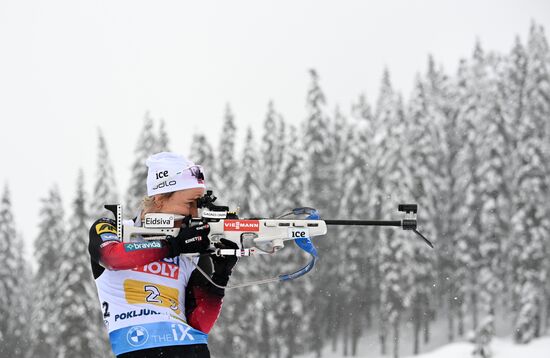 Slovenia Biathlon Worlds Mixed Relay