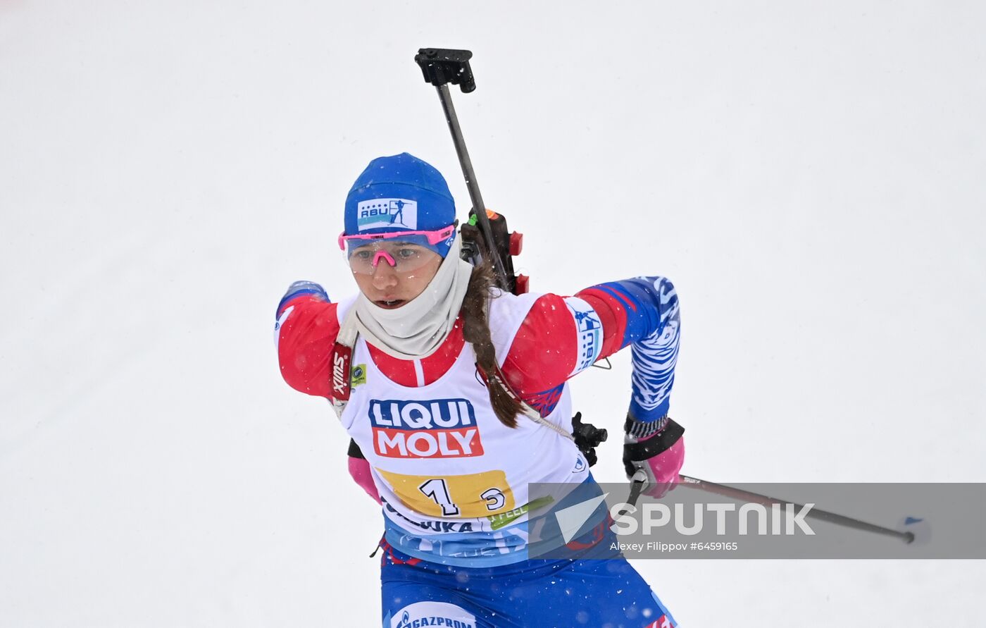 Slovenia Biathlon Worlds Mixed Relay