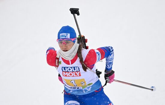 Slovenia Biathlon Worlds Mixed Relay