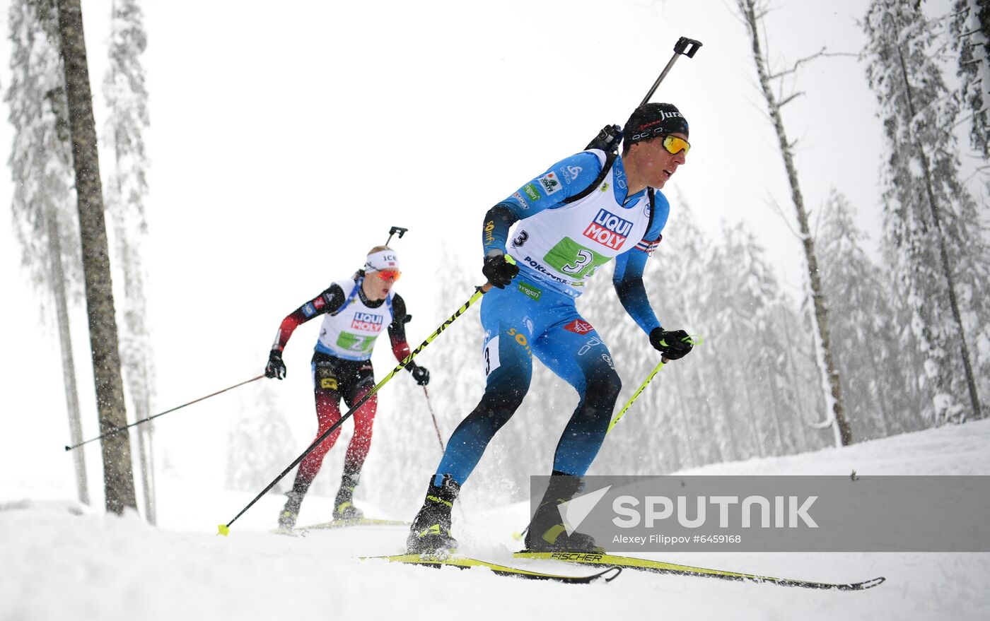 Slovenia Biathlon Worlds Mixed Relay
