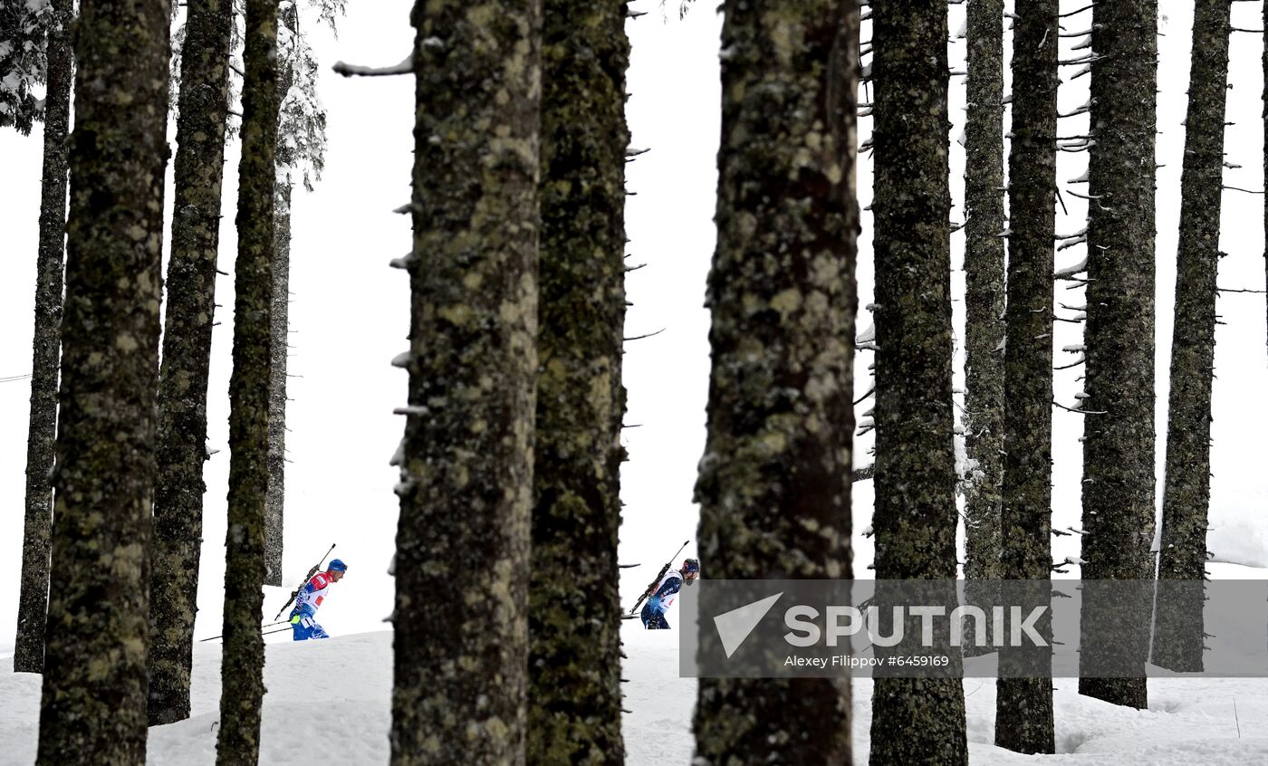 Slovenia Biathlon Worlds Mixed Relay