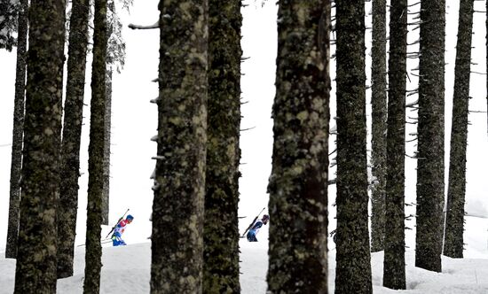 Slovenia Biathlon Worlds Mixed Relay