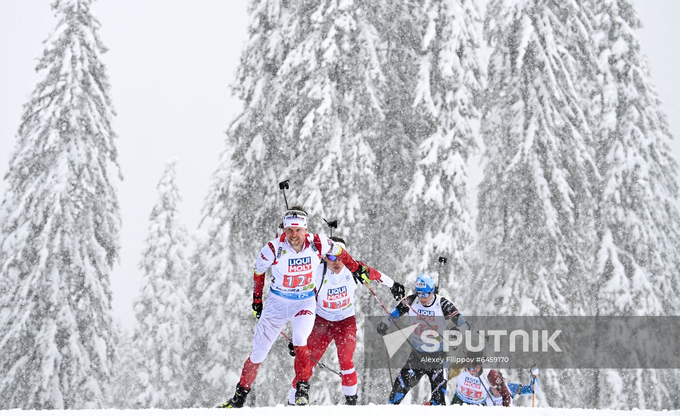 Slovenia Biathlon Worlds Mixed Relay