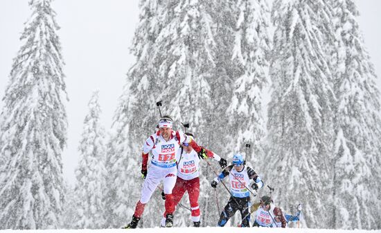 Slovenia Biathlon Worlds Mixed Relay