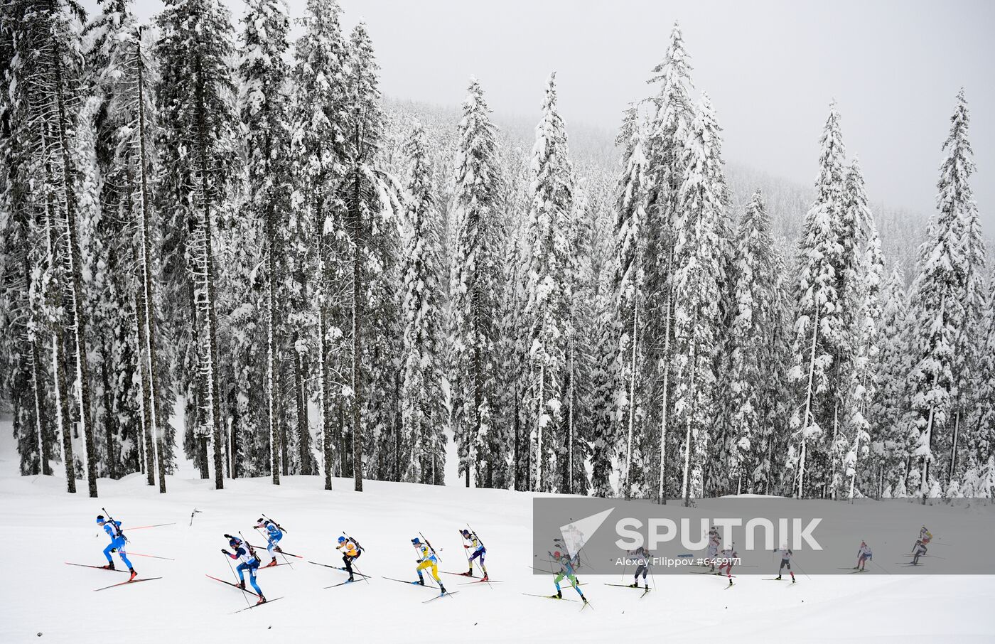 Slovenia Biathlon Worlds Mixed Relay