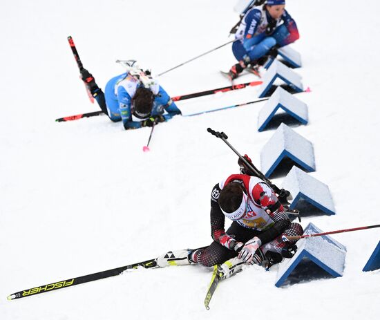 Slovenia Biathlon Worlds Mixed Relay