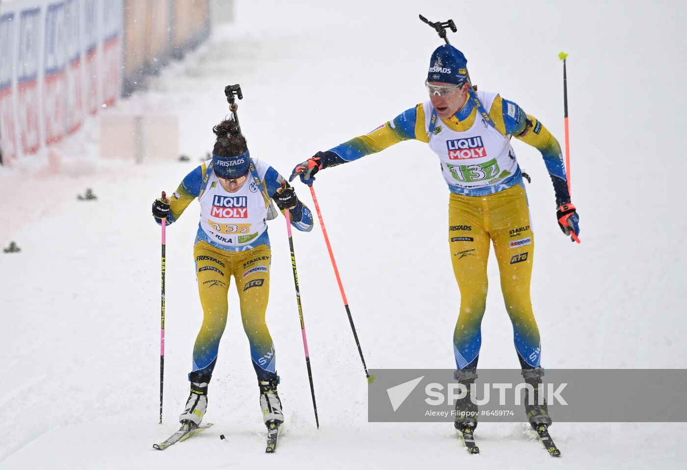 Slovenia Biathlon Worlds Mixed Relay