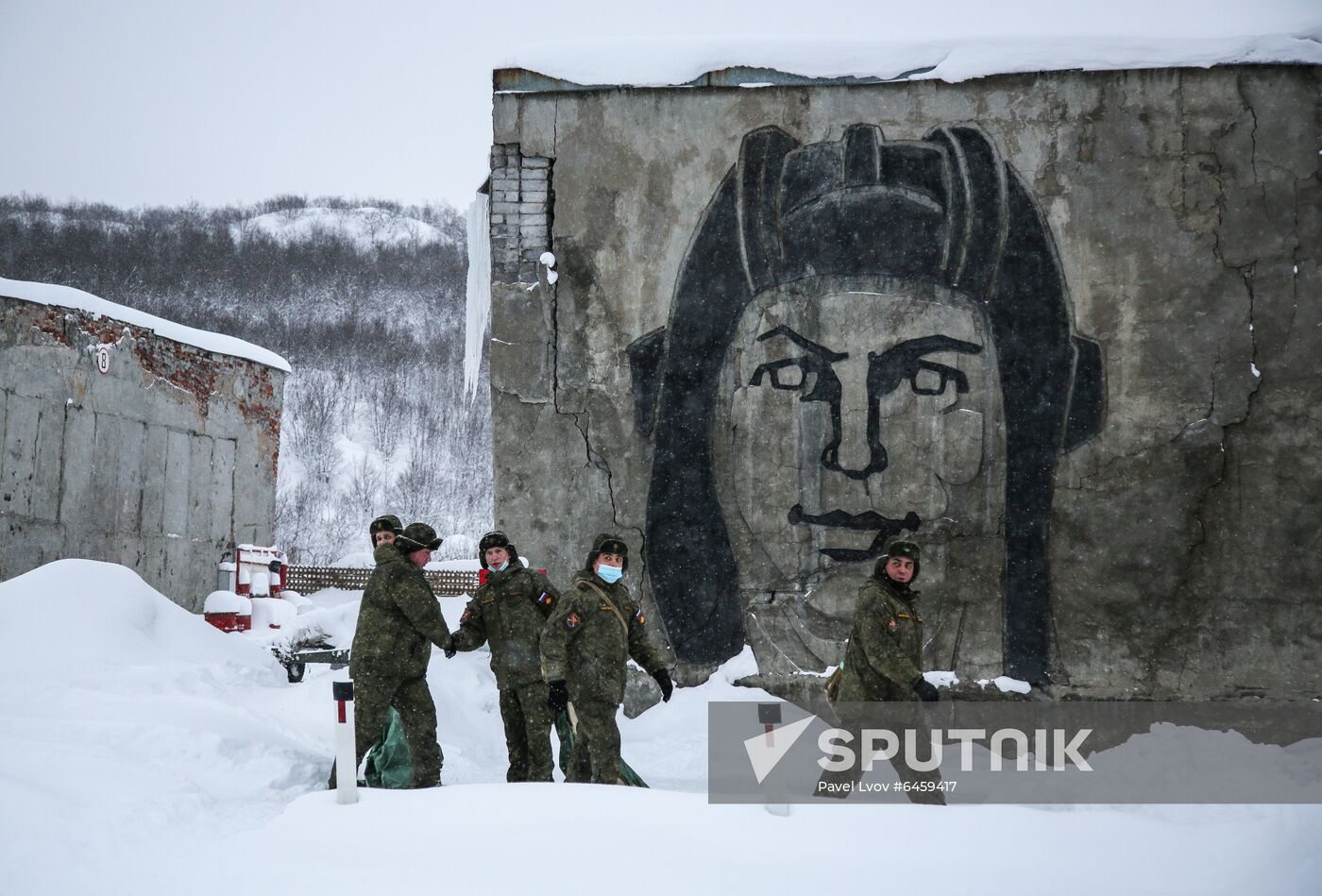 Russia Northern Fleet Drills