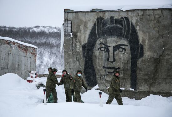 Russia Northern Fleet Drills