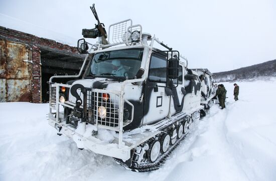 Russia Northern Fleet Drills