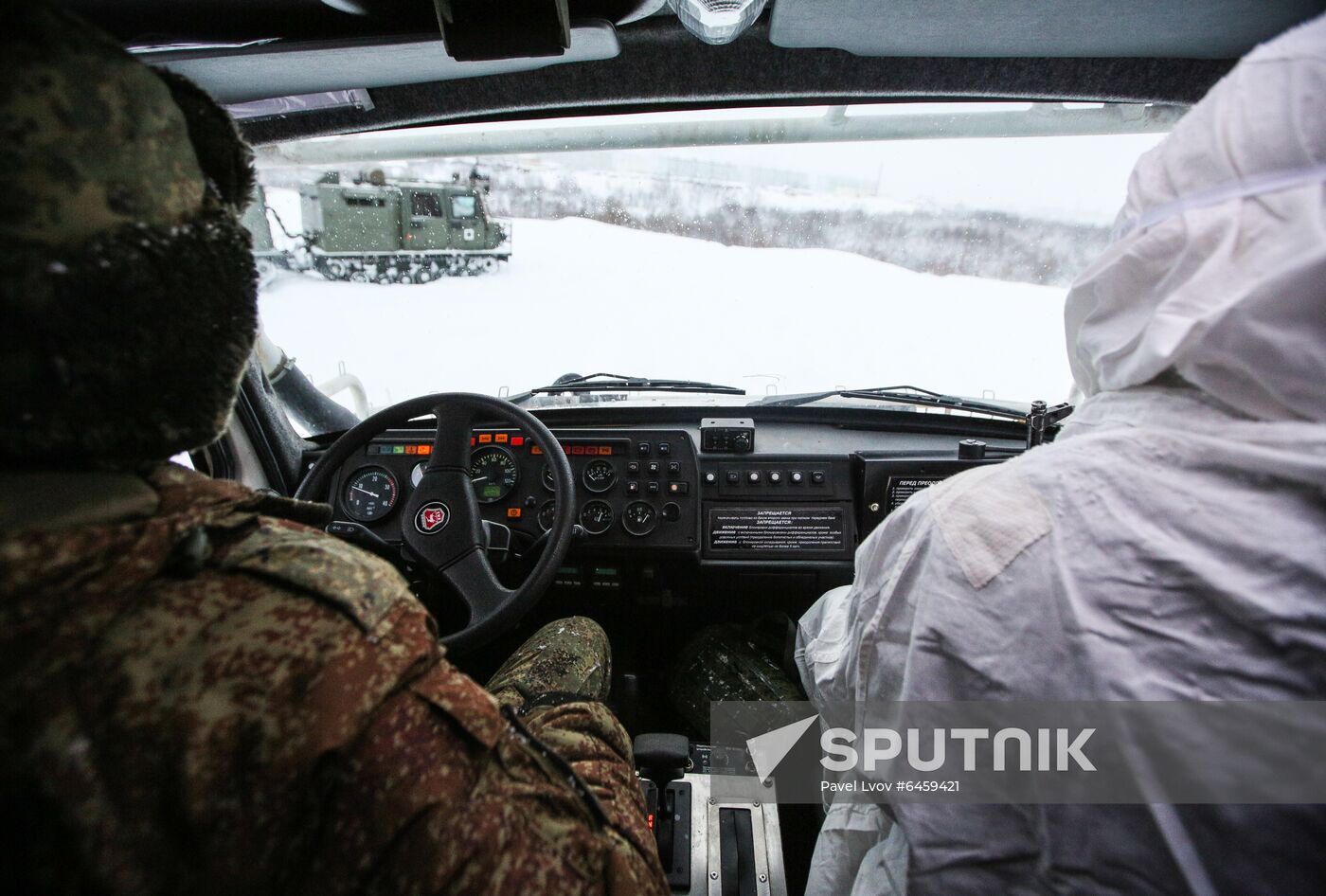 Russia Northern Fleet Drills
