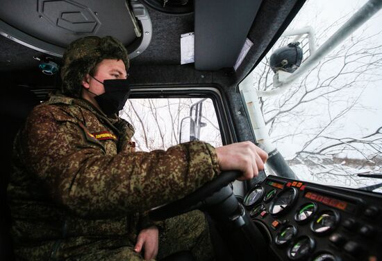 Russia Northern Fleet Drills